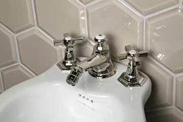 CROWE - 3 hole bidet tap with swivel spout by Park Avenue - view 3